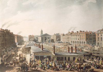 Marché de Covent Garden, vue aérienne, de 